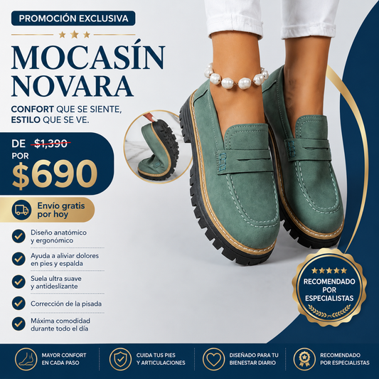 Mocasines Ortopédicos Novara
