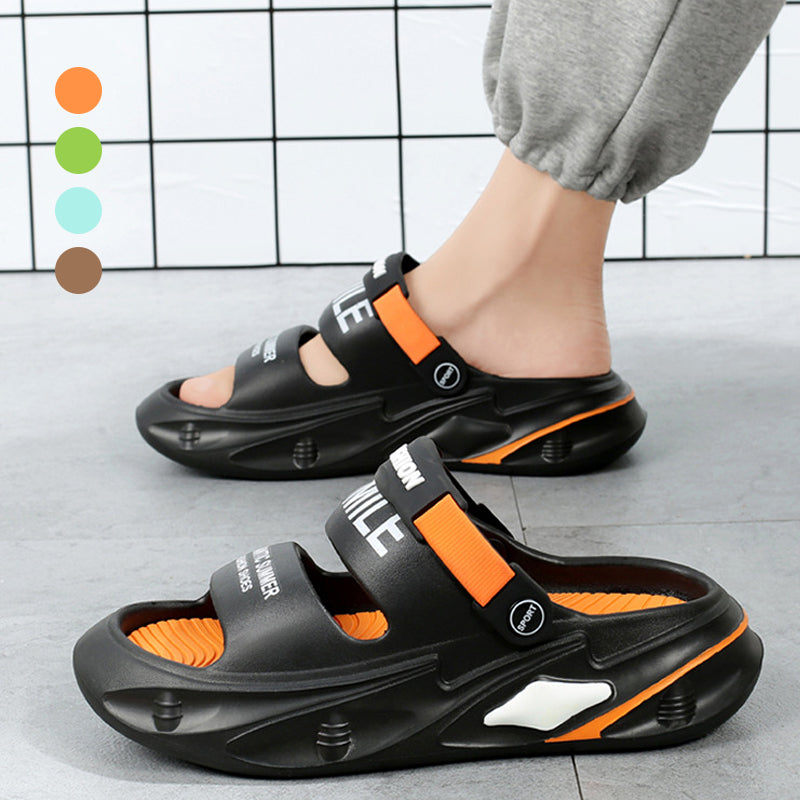 ✨ Oferta por tiempo limitado ✨Sandalias gruesas y acolchadas con un agarre hinchable.