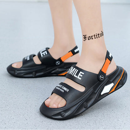✨ Oferta por tiempo limitado ✨Sandalias gruesas y acolchadas con un agarre hinchable.